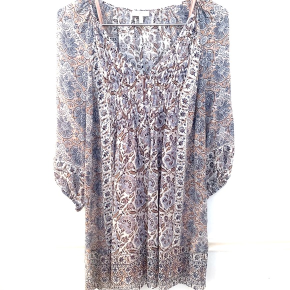 JOIE Foxley Silk Dress, multi color - Picture 4 of 6